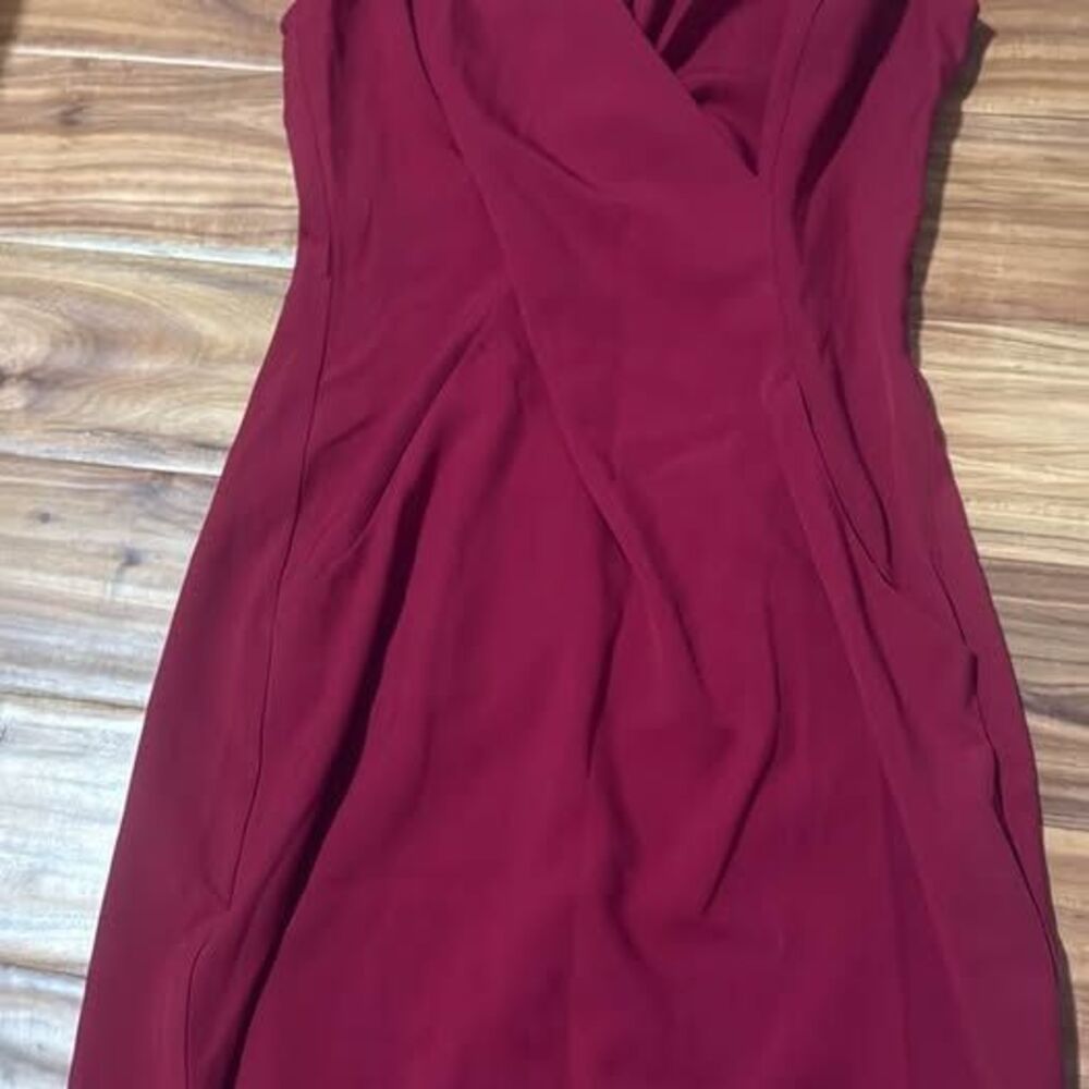 M.M.LaFleur Etsuko Dress Size 2 Burgundy